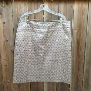CHARTER CLUB Woman Metallic Skirt
